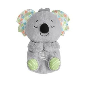 Fisher-Price Soothe ‘n Snuggle Koala, Plush Baby Toy Sound Machine for Nursery with Realistic Breathing Motion